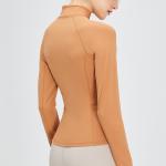 Slim Fit Nylon Women Sports Jacket Full Zipper Horse Riding Jackets