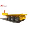 Buy cheap Steel Container Step Deck Semi Trailer , Heavy Duty Low Deck Trailer from wholesalers