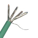 U/FTP Network Cat6a 10 Gigabit Ethernet Cables 500MHz 100% Copper Conductor