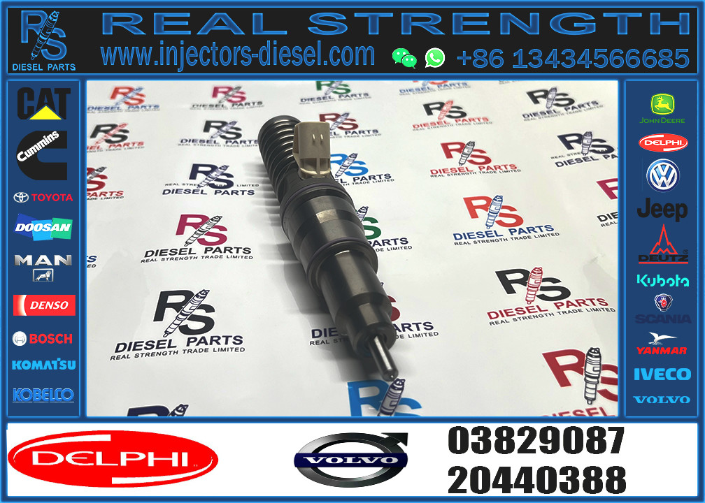 Fuel Injector 21586284 03829087 3829087 20544186 BEBE4C08001 For EC460B EC360B Truck FH12