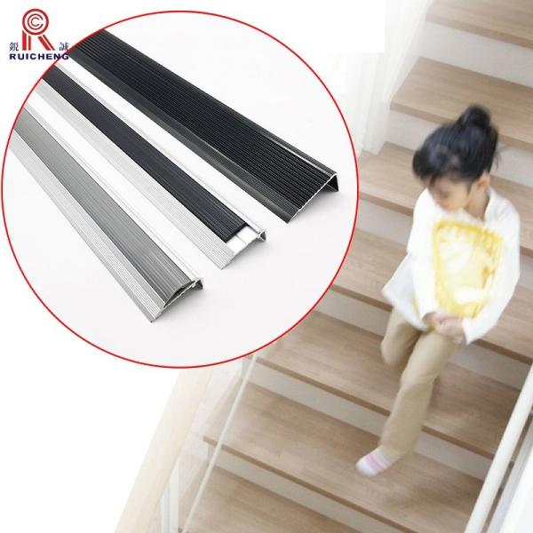 Buy cheap 3mm Aluminum Stair Nosing For Concrete Stairs Powder Coating from wholesalers
