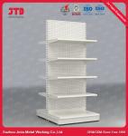 S50 Double Sides Gondola Shop Shelving Powder Coated Finish
