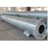 Buy cheap 35 Meters hot dip galvanized tubular steel pole high mast lighting tower from wholesalers