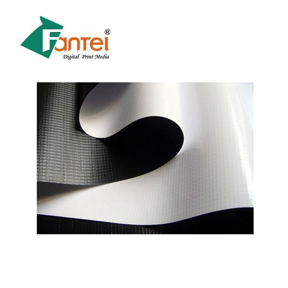 Buy cheap White 100m 700gsm PVC Blockout Banner Wide Format Printing UV ink from wholesalers