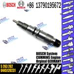 High Quality New Diesel Fuel Injector 5263262 0445120231 For Komatsu PC200-8