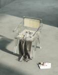 Modern Acrylic Stacking Kitchen Dining Room Arm Chair In Clear Fully Assembled