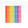 Buy cheap 28 Pack Colored Acrylic Board Game Domino Blocks Play Set from wholesalers