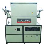 High Purity Silica Tube Laboratory Tube Furnace With Adjustable Flange Support