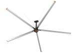 2HP Large Dimensions Pmsm Ceiling Fans Warehouse HVLS Fan 220V