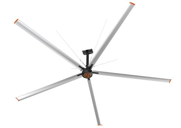 Buy cheap Three Phase 5 Blades High Volume Industrial Ceiling Fans For Mechanical Processing from wholesalers