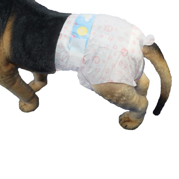 Buy cheap 100% Cotton Super Absorbent Disposable Pet Diapers Elastic Waist Female Dog Diaper from wholesalers