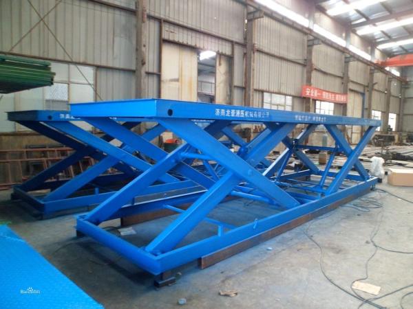 Buy cheap 3 Ton Fixed Hydraulic Scissor Lifting Table For Cargo Lift 2-12M height from wholesalers