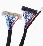 LVDS Cable Copper Conductor Industrial Monitor 1-5m Length UL VW-1 PVC Jacket