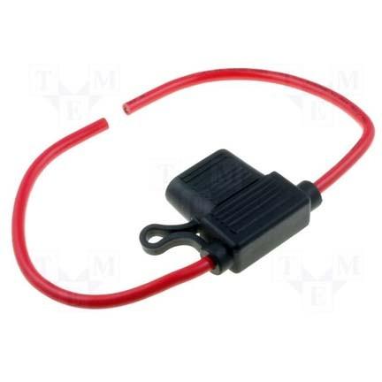 Buy cheap 25A 12AWG Waterproof In-line Car Automotive Mini Blade Auto Fuse Holder Fuseholder +Fuse from wholesalers