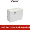 Buy cheap IP65 50A 100A M32 CE Outdoor Junction Box With Terminal Dustproof from wholesalers