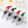Buy cheap Custom Metal Wine Stoppers Silicone Rubber Christmas Wine Bottle Stopper from wholesalers