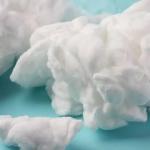 Bleached 100% Cotton Raw Material , First Aid Organic Cotton Material CE ISO FDA