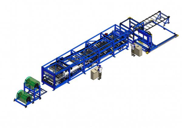 Buy cheap Steel Wall Sheet Sandwich Panel Forming Machine from wholesalers