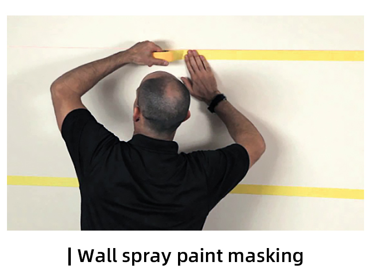 High Temperature Automotive Pre Painters Masking Tape For Car Painting Anti UV