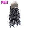 Buy cheap ALL Color Deep Curly Lace Frontal , 13*4 Brazilian Human Hair Lace Closure from wholesalers