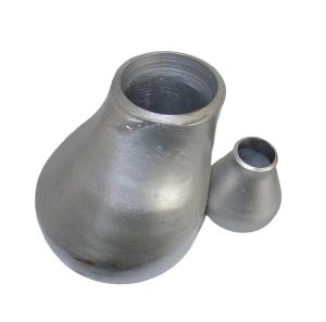 China Hot Sale At Low Prices Ss Pipe Reducer Silver Steel Pipe Reducer on sale