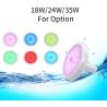 Buy cheap Plastic 220MM 12V Fiberglass Pool Light Underwater Resin Filled from wholesalers