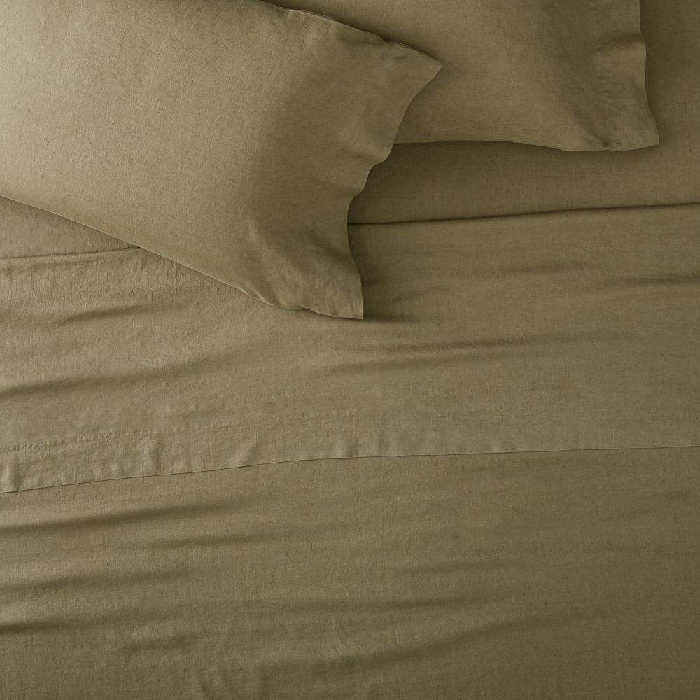 Breathable 100% French Linen Bedding Set for a Cozy and Luxurious Sleep Experience