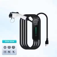 Buy cheap Home Mobile Type 2 Electric Car Home Charger 32A 7Kw With 5m Cable Optional product