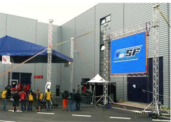 Slim Design Outdoor Rental Led Screen P4.81 1920Hz LED Street Display User