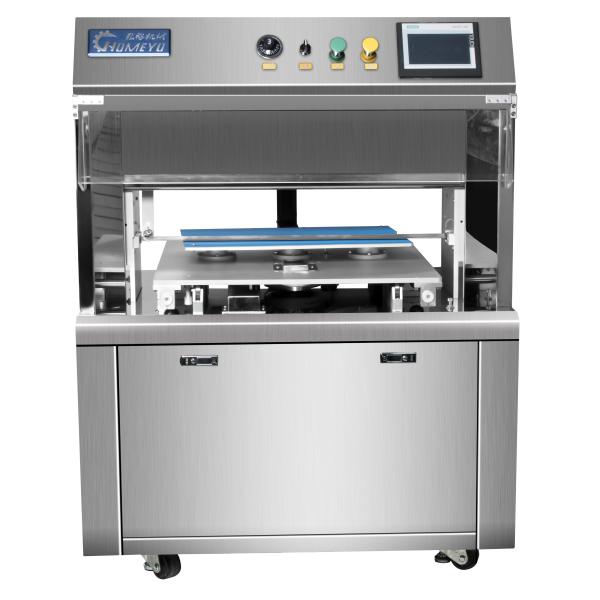 Buy cheap Automatic Commercial Cake Slicer Embryo Sponge Cake Cutting Equipment from wholesalers