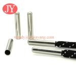 high quality custom logo shoelace with metal aglets