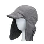 Outdoor Eco Friendly Accessories Cruelty Free OEM Black RPET Snow Hat For Winter