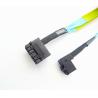 Buy cheap 100 OHM Mini HD Flat Copper 12G 4X SAS Internal Cable from wholesalers