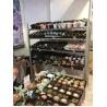 Buy cheap 4 Castors Garden Plant Display Shelf , L1350mm Heavy Duty Plant Pot Trolley from wholesalers