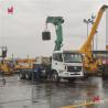 Buy cheap FOTON AUMAN 6X4 10 Wheeler Boom Truck With Crane Truck Mounted Crane from wholesalers