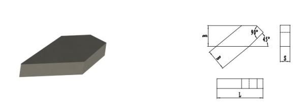 Buy cheap HRA89 HRA92.9 Tungsten Carbide Tool Tips High Accuracy For Mining from wholesalers