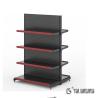Buy cheap TGL Retail Store Display Shelves OEM ODM Cold rolled steel Material from wholesalers