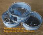 Tube Shape Transparent Holographic Pvc Toiletry Cosmetic Bag,Custom Holographic