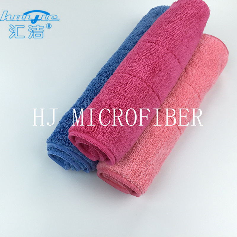 Colorful Microfiber 80% Polyester 20% Polyamide Material Fabric Towel Coral Fleece Towel For Home Cleaning