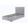 Buy cheap Italian Style Queen Size Platform Bed Iron And Wood Metal Support Legs from wholesalers