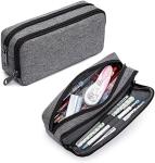 Cotton and linen 【Premium Material】:High quality cotton and linen，this pen case