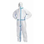 Waterproof Disposable Hooded Coveralls S-3XL Customized Color Full Body