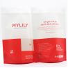 Buy cheap Biodegradable PLA Zipper Three Side Sealed Bag Color Printing For Packing Clothing from wholesalers
