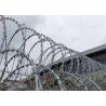 Buy cheap Galvanized Concertina Razor Barbed Wire BTO22 Razor Fencing Wire from wholesalers