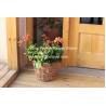 Buy cheap 2016 new style wicker garden baskets round shape from wholesalers