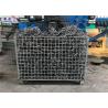 Buy cheap Workshop Storage Wire Mesh Pallet Cages , Galvanized Welded Industrial Storage Cage from wholesalers