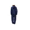 Buy cheap Dark Blue Disposable Isolation Gown , Disposable Protective Coverall With Hood from wholesalers