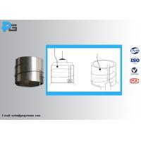 Buy cheap IEC60360 Cap Temperature Rise Test Lampholders Sleeve Made by Nickel 99% product