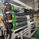Buy cheap PE Plastic Processed Geomembrane and Geotextile Production Line with WEG/SIEMENS Motor from wholesalers