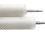 Industrial Nylon Bristle Solar Panel Cleaning Rotating Brush Easy Installation